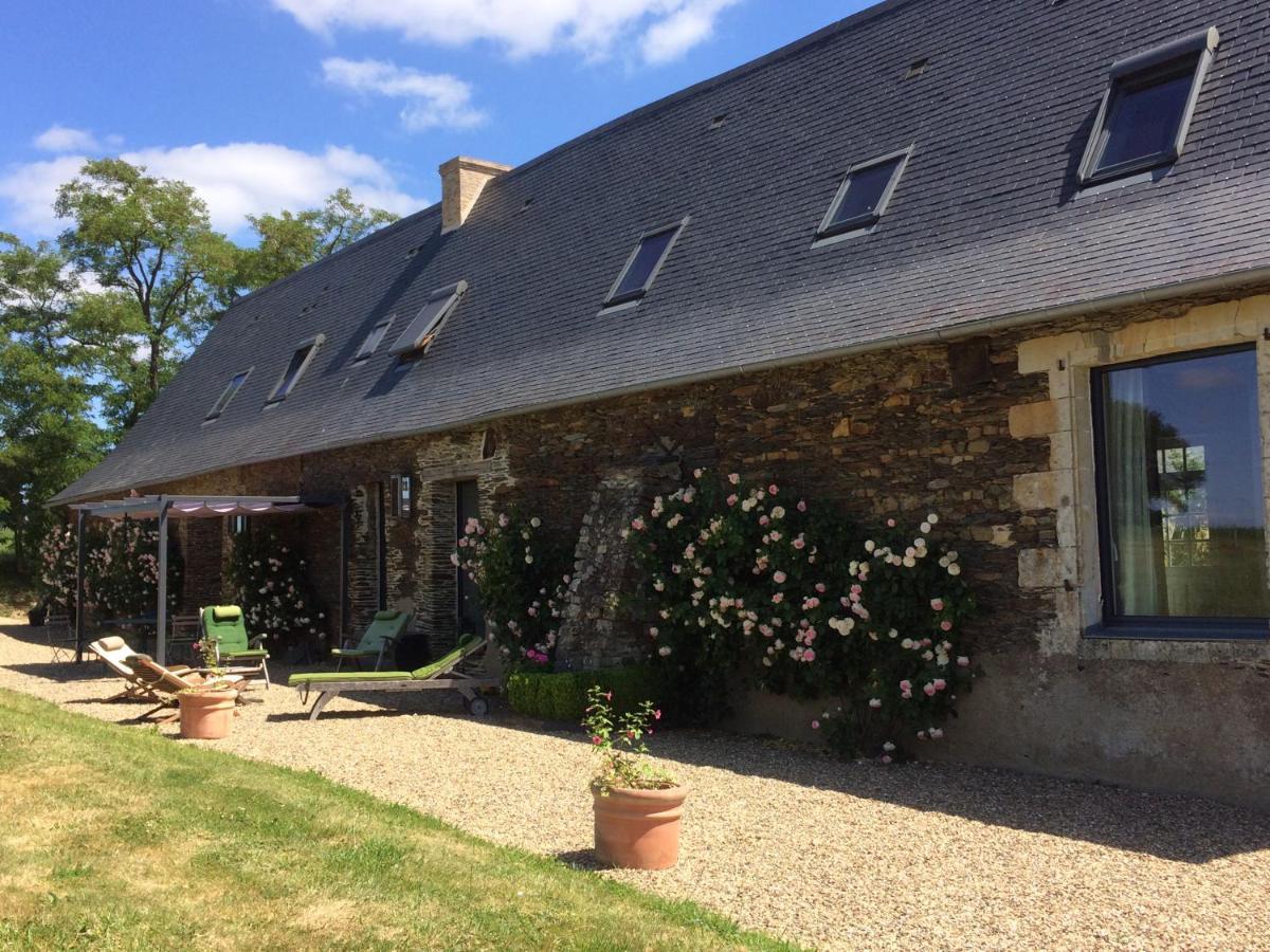 Bed and Breakfast La Moulinière, jolie longère du XVIIè La Jaille-Yvon Esterno foto